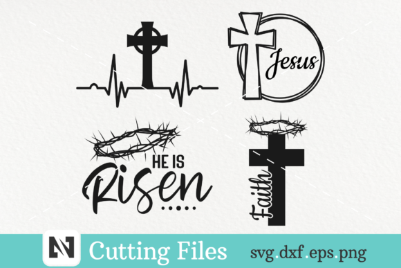 Easter SVG Bundle for Christian Crafts & Graphics
