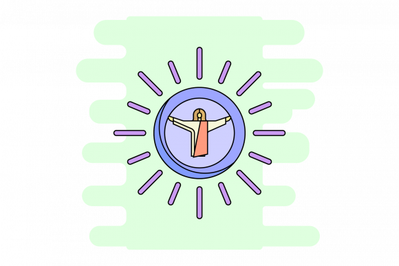 Easter the Light of Jesus Graphics & Icons Review