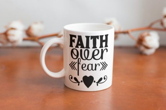 Faith over Fear Christian Quotes: Graphics & Crafts for Publishers