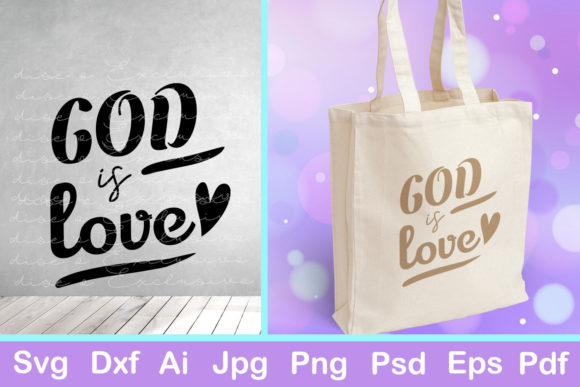 God is Love – Christian Graphics & Crafts Review