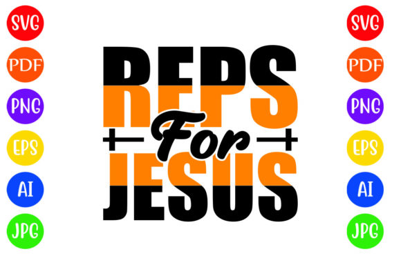Reps for Jesus Graphics for Crafts & Digital Selling